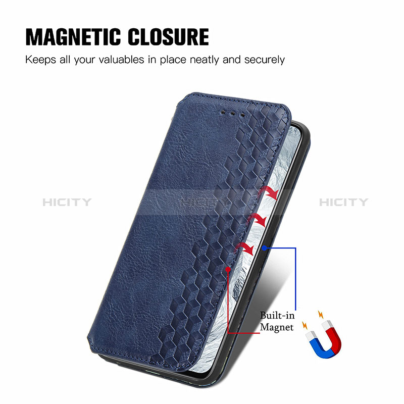 Funda de Cuero Cartera con Soporte Carcasa S01D para Realme GT Master 5G