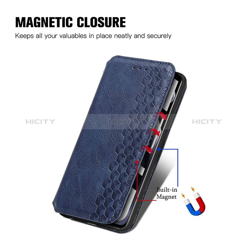 Funda de Cuero Cartera con Soporte Carcasa S01D para Realme GT Neo 3T 5G