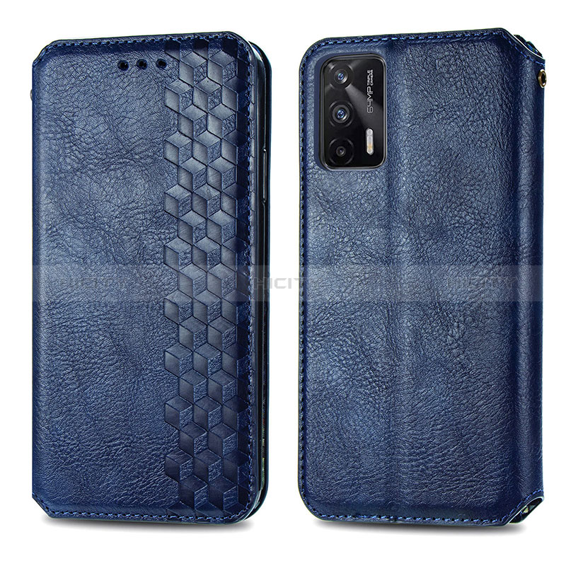 Funda de Cuero Cartera con Soporte Carcasa S01D para Realme GT Neo 5G