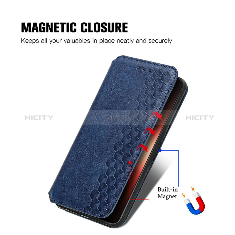 Funda de Cuero Cartera con Soporte Carcasa S01D para Realme GT Neo5 240W 5G