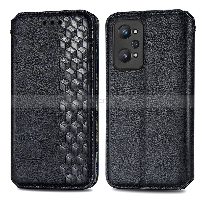 Funda de Cuero Cartera con Soporte Carcasa S01D para Realme GT2 5G