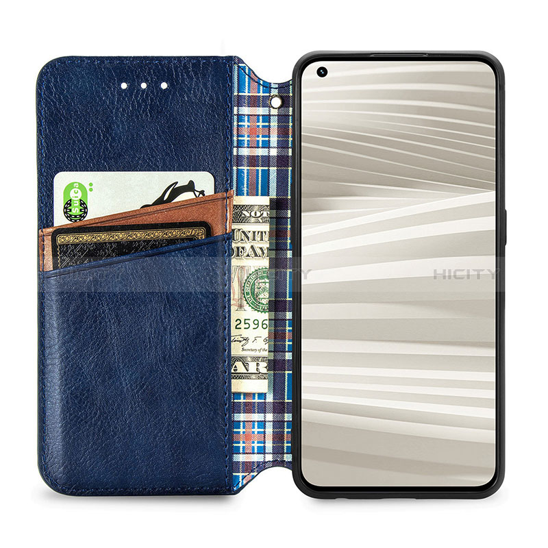 Funda de Cuero Cartera con Soporte Carcasa S01D para Realme GT2 Pro 5G