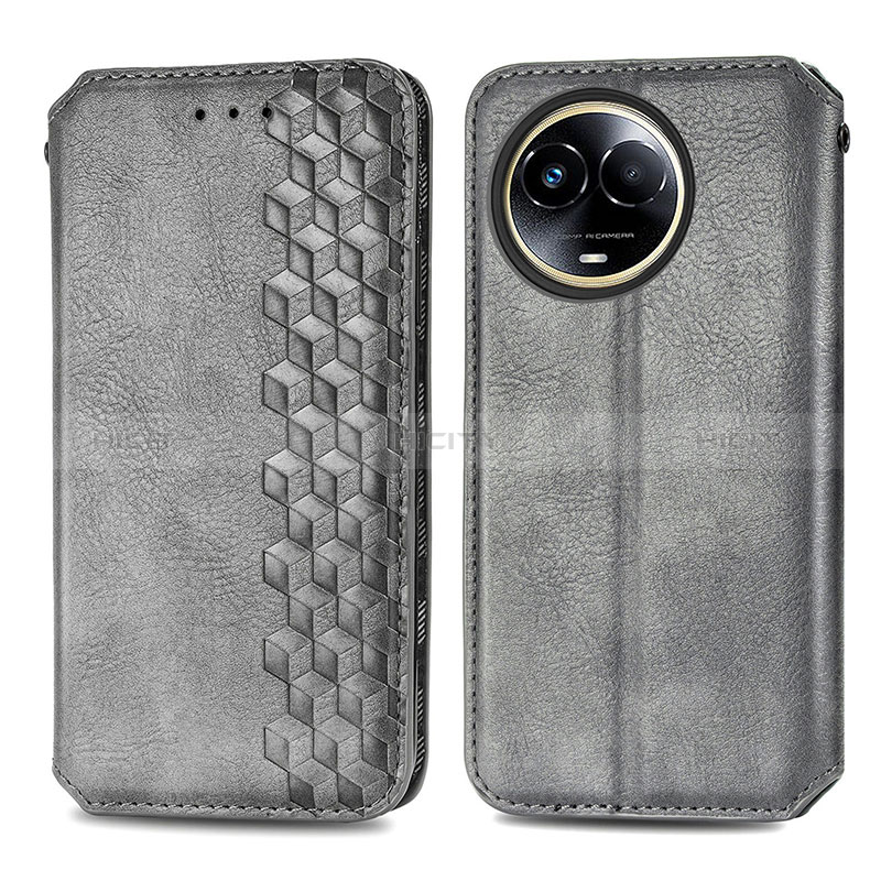 Funda de Cuero Cartera con Soporte Carcasa S01D para Realme V50s 5G