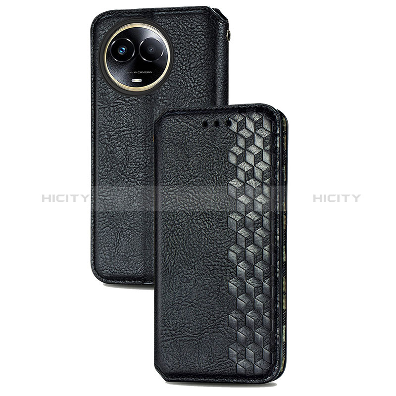 Funda de Cuero Cartera con Soporte Carcasa S01D para Realme V50s 5G