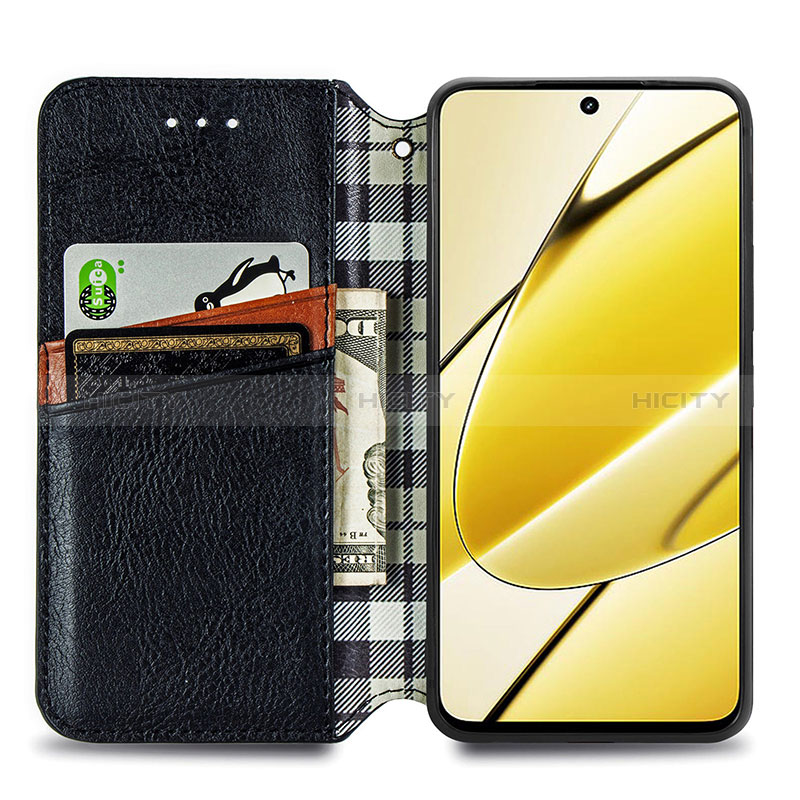 Funda de Cuero Cartera con Soporte Carcasa S01D para Realme V50s 5G