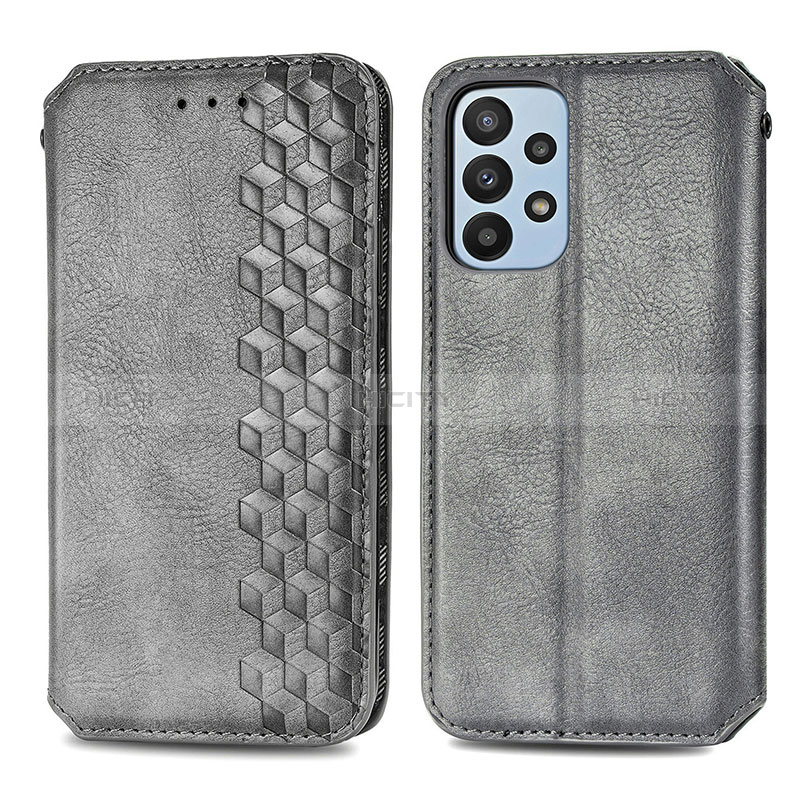 Funda de Cuero Cartera con Soporte Carcasa S01D para Samsung Galaxy A23 5G