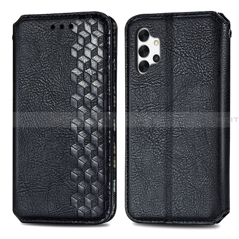 Funda de Cuero Cartera con Soporte Carcasa S01D para Samsung Galaxy A32 5G