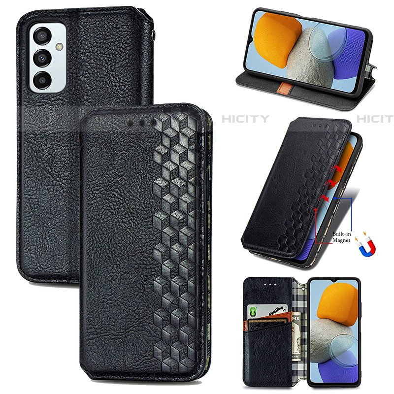 Funda de Cuero Cartera con Soporte Carcasa S01D para Samsung Galaxy F23 5G