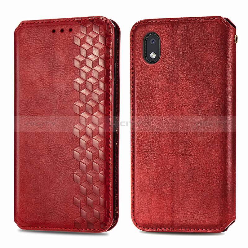 Funda de Cuero Cartera con Soporte Carcasa S01D para Samsung Galaxy M01 Core