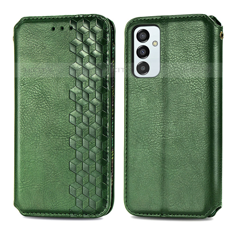 Funda de Cuero Cartera con Soporte Carcasa S01D para Samsung Galaxy M23 5G