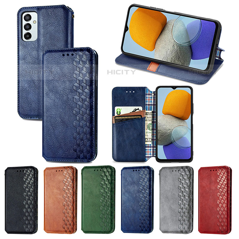 Funda de Cuero Cartera con Soporte Carcasa S01D para Samsung Galaxy M23 5G