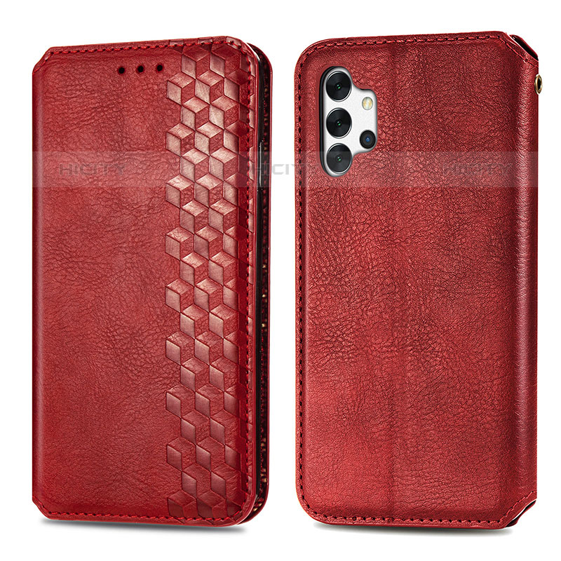 Funda de Cuero Cartera con Soporte Carcasa S01D para Samsung Galaxy M32 5G