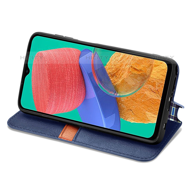 Funda de Cuero Cartera con Soporte Carcasa S01D para Samsung Galaxy M33 5G