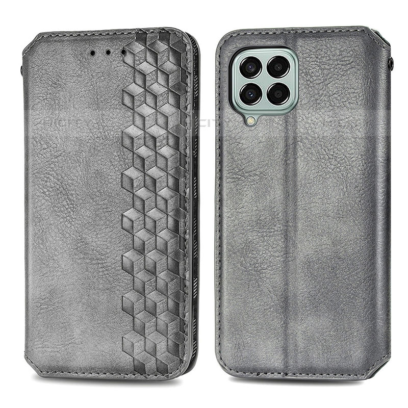 Funda de Cuero Cartera con Soporte Carcasa S01D para Samsung Galaxy M33 5G