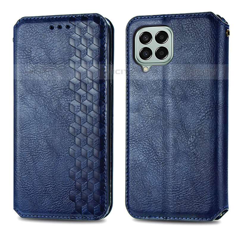 Funda de Cuero Cartera con Soporte Carcasa S01D para Samsung Galaxy M33 5G