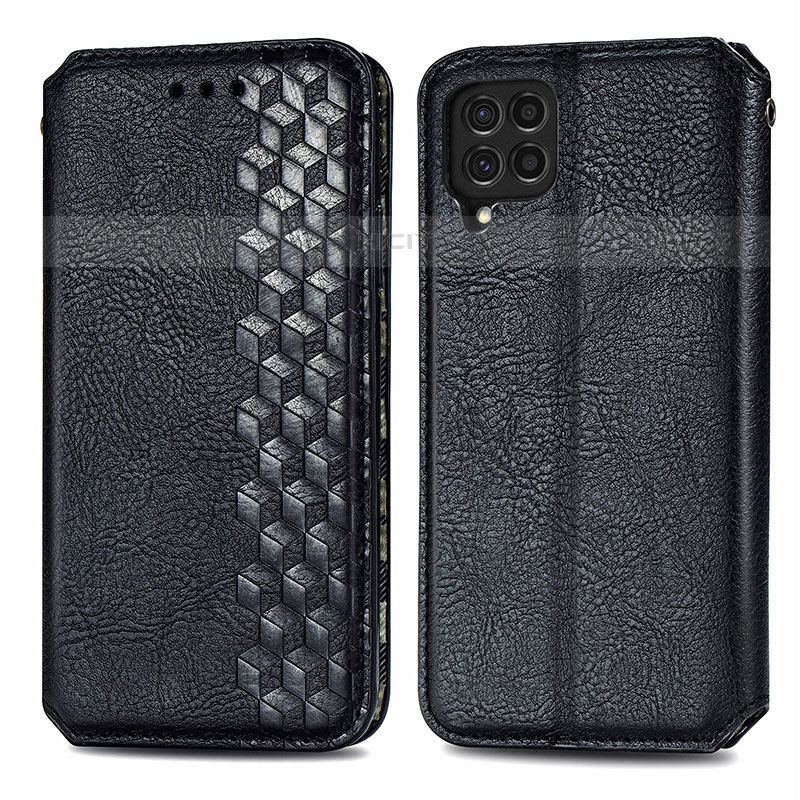 Funda de Cuero Cartera con Soporte Carcasa S01D para Samsung Galaxy M62 4G