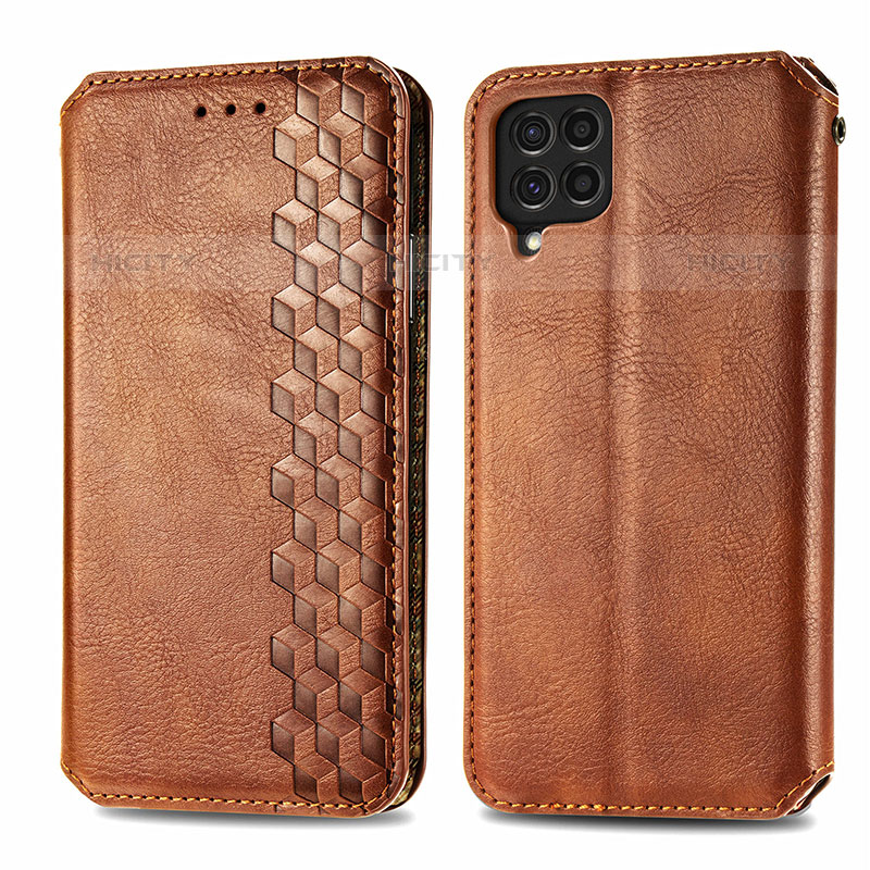 Funda de Cuero Cartera con Soporte Carcasa S01D para Samsung Galaxy M62 4G