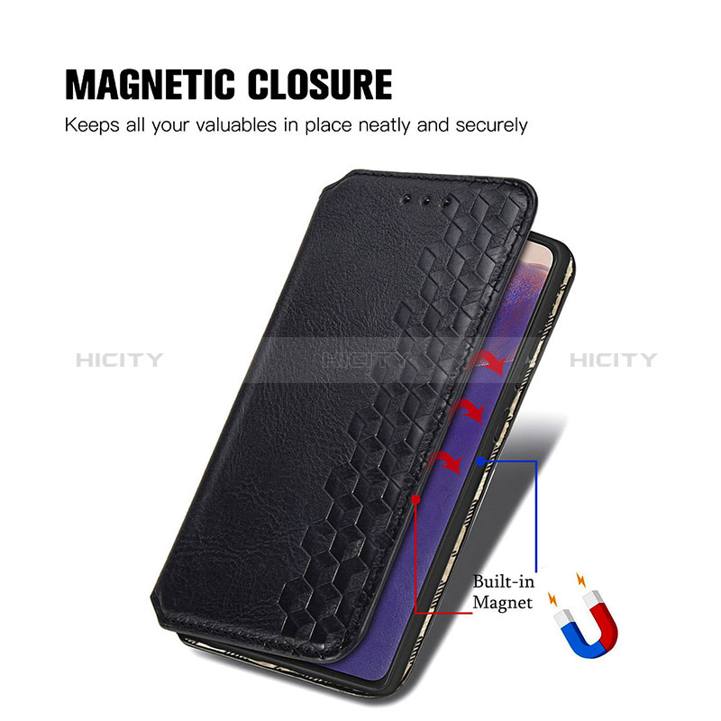 Funda de Cuero Cartera con Soporte Carcasa S01D para Samsung Galaxy Note 20 5G