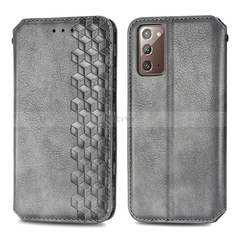 Funda de Cuero Cartera con Soporte Carcasa S01D para Samsung Galaxy Note 20 5G