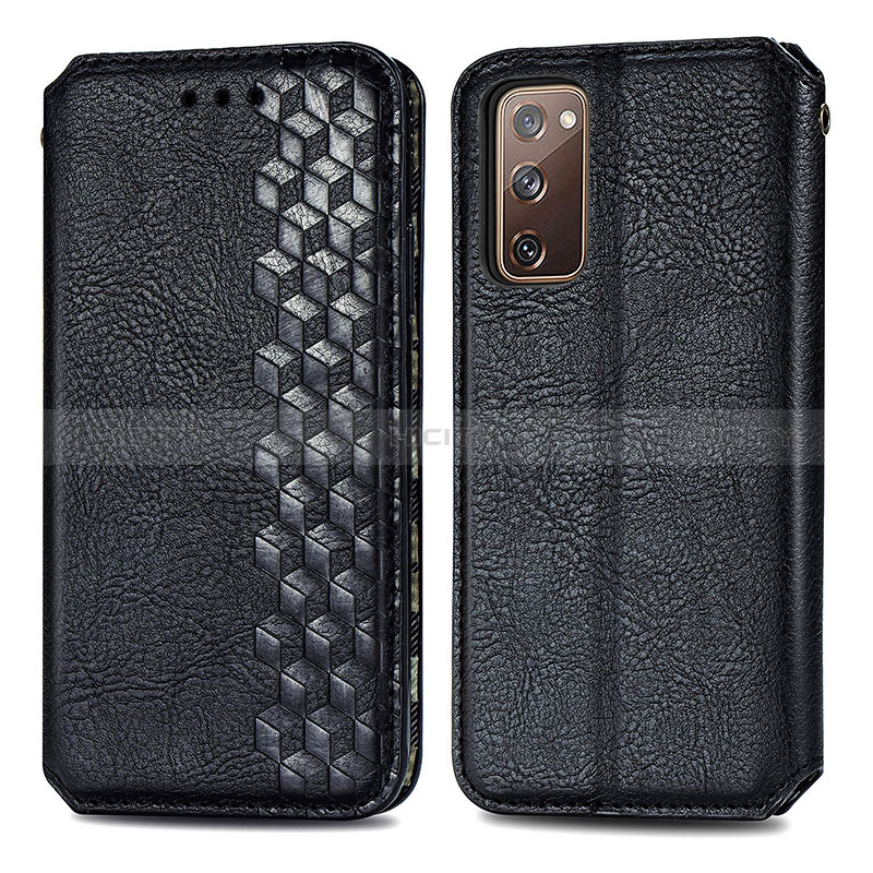 Funda de Cuero Cartera con Soporte Carcasa S01D para Samsung Galaxy S20 FE 5G