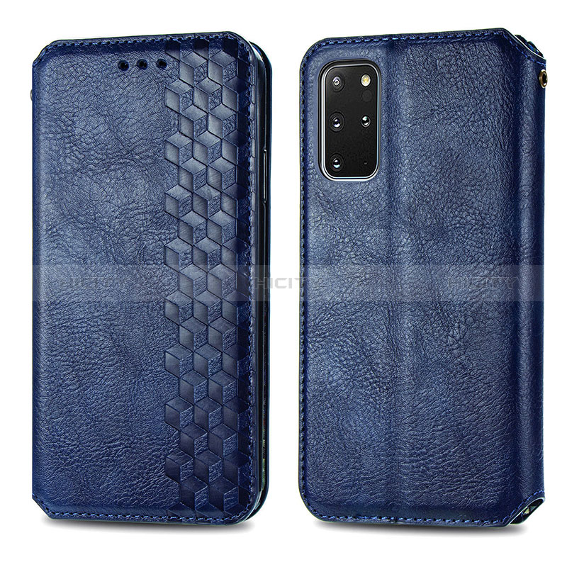 Funda de Cuero Cartera con Soporte Carcasa S01D para Samsung Galaxy S20 Plus 5G