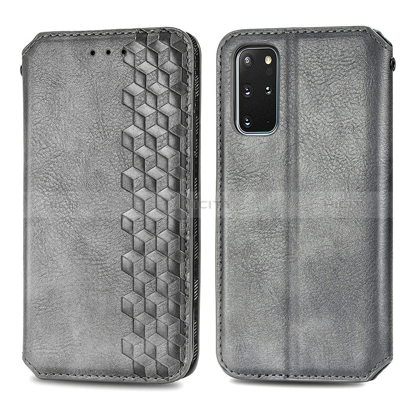 Funda de Cuero Cartera con Soporte Carcasa S01D para Samsung Galaxy S20 Plus 5G