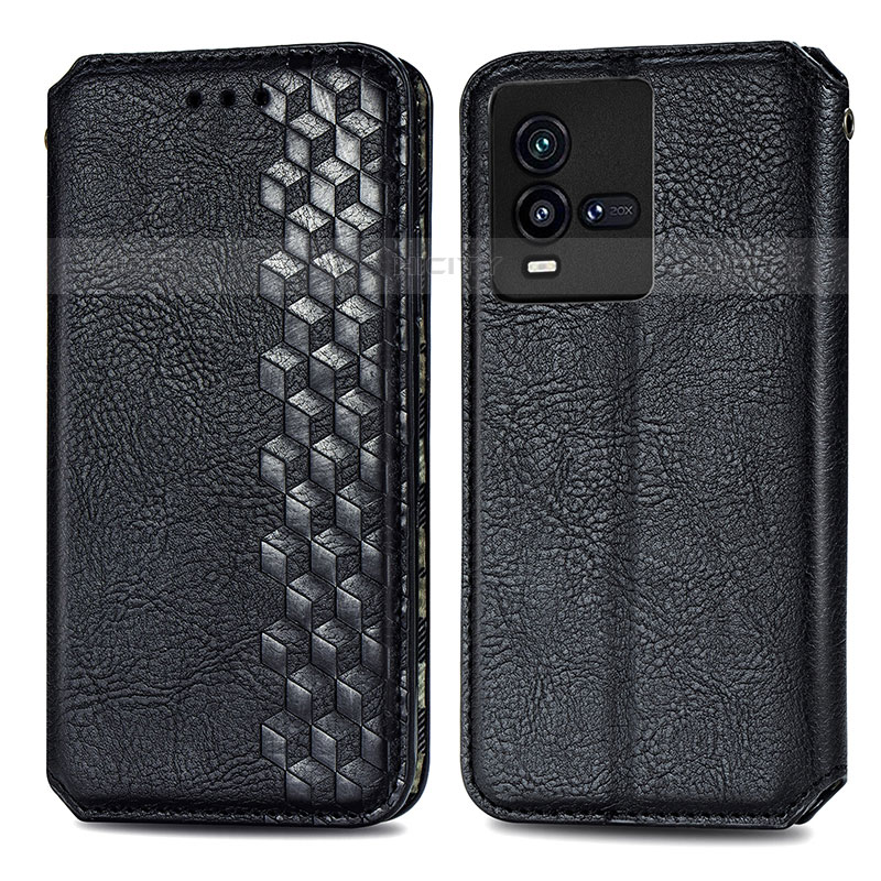 Funda de Cuero Cartera con Soporte Carcasa S01D para Vivo iQOO 9T 5G