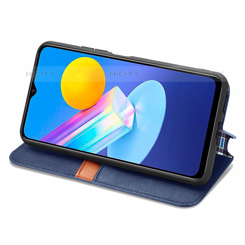 Funda de Cuero Cartera con Soporte Carcasa S01D para Vivo iQOO Z3 5G