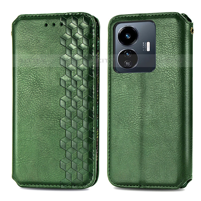 Funda de Cuero Cartera con Soporte Carcasa S01D para Vivo iQOO Z6 Lite 5G