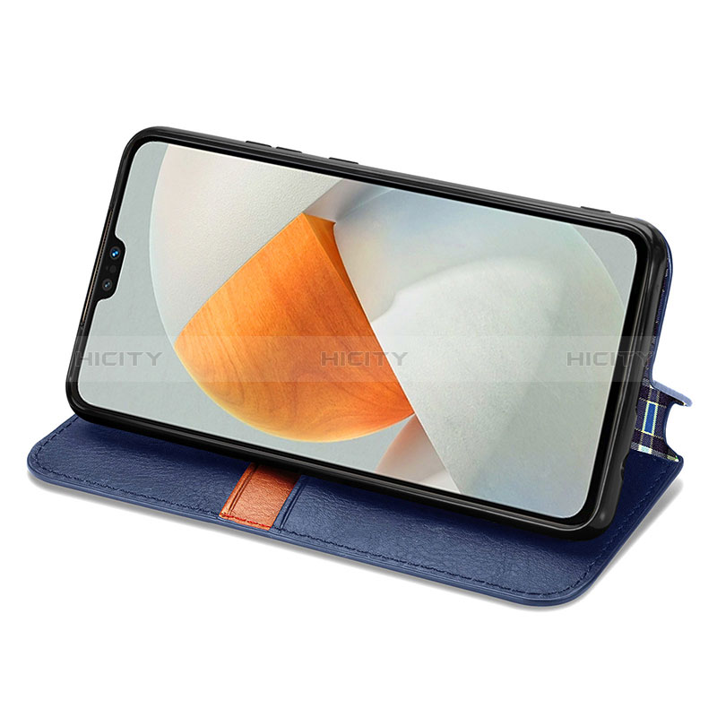 Funda de Cuero Cartera con Soporte Carcasa S01D para Vivo V23 5G