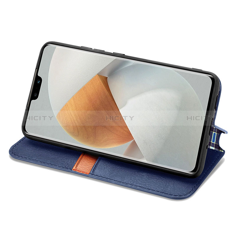 Funda de Cuero Cartera con Soporte Carcasa S01D para Vivo V23 Pro 5G