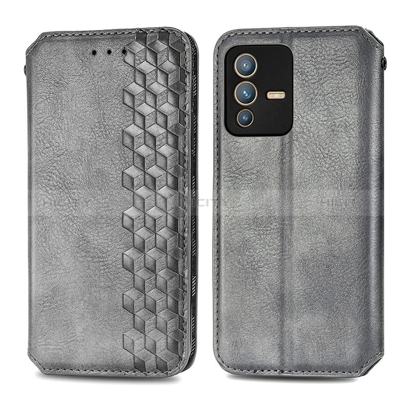 Funda de Cuero Cartera con Soporte Carcasa S01D para Vivo V23 Pro 5G