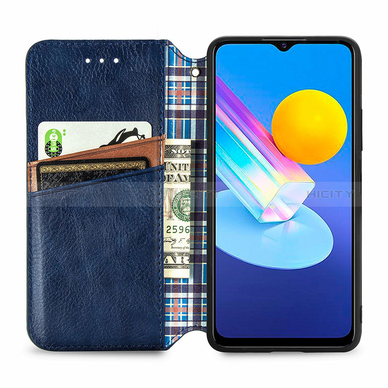 Funda de Cuero Cartera con Soporte Carcasa S01D para Vivo Y72 5G