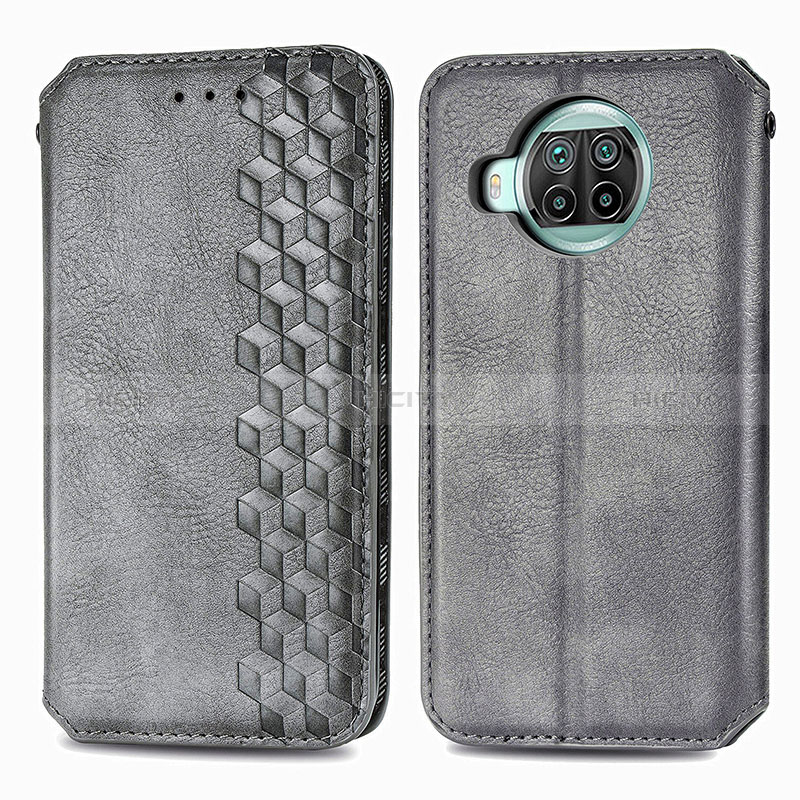 Funda de Cuero Cartera con Soporte Carcasa S01D para Xiaomi Mi 10i 5G