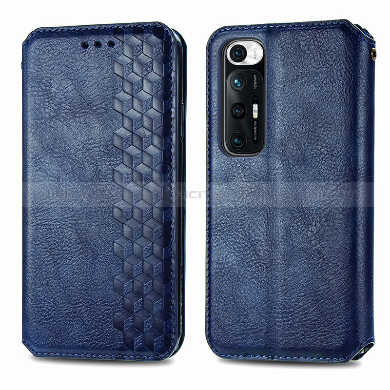 Funda de Cuero Cartera con Soporte Carcasa S01D para Xiaomi Mi 10S 5G