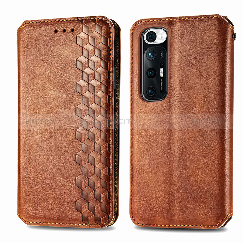 Funda de Cuero Cartera con Soporte Carcasa S01D para Xiaomi Mi 10S 5G