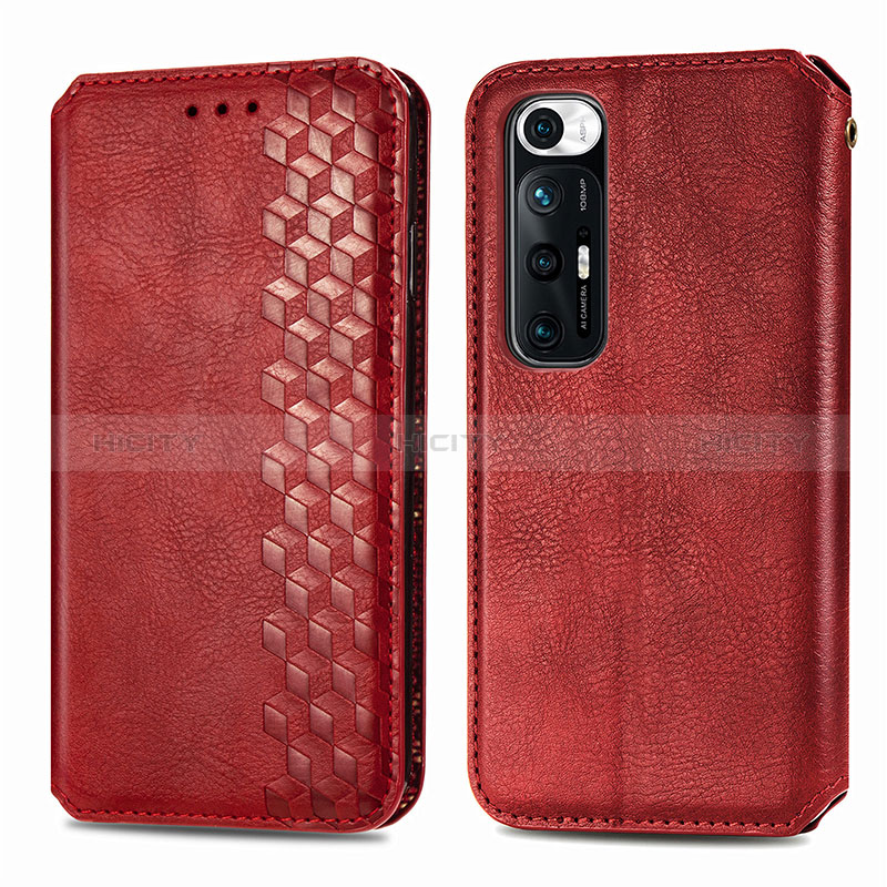 Funda de Cuero Cartera con Soporte Carcasa S01D para Xiaomi Mi 10S 5G