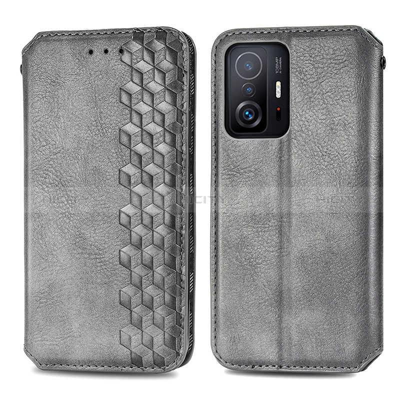 Funda de Cuero Cartera con Soporte Carcasa S01D para Xiaomi Mi 11T Pro 5G