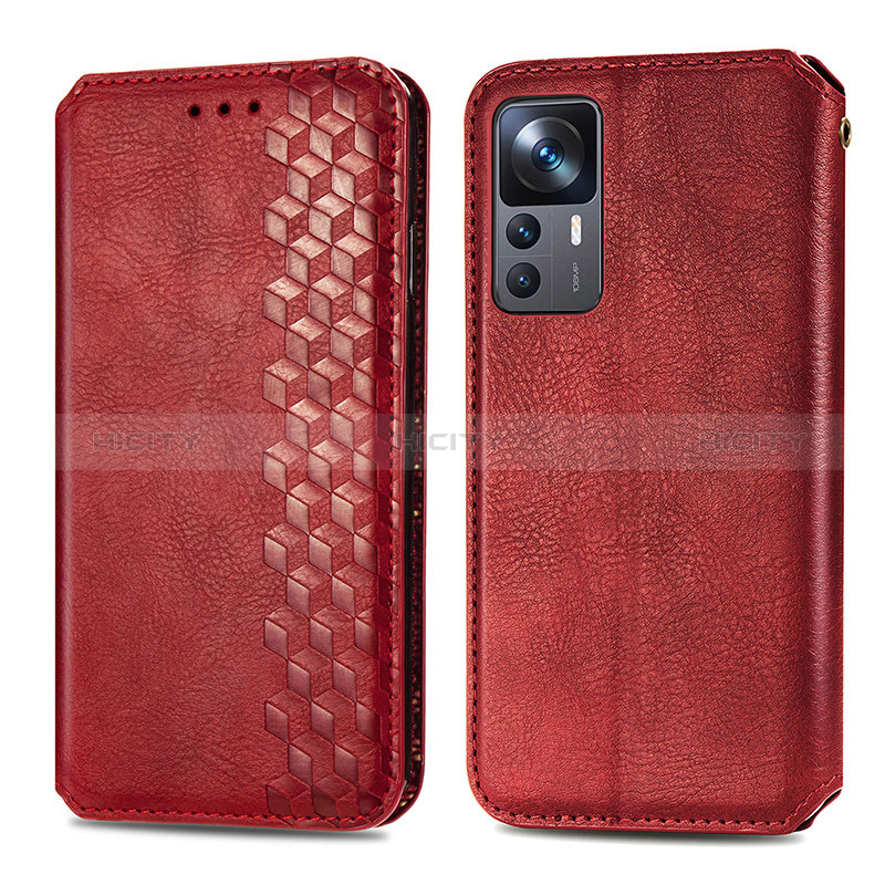 Funda de Cuero Cartera con Soporte Carcasa S01D para Xiaomi Mi 12T 5G