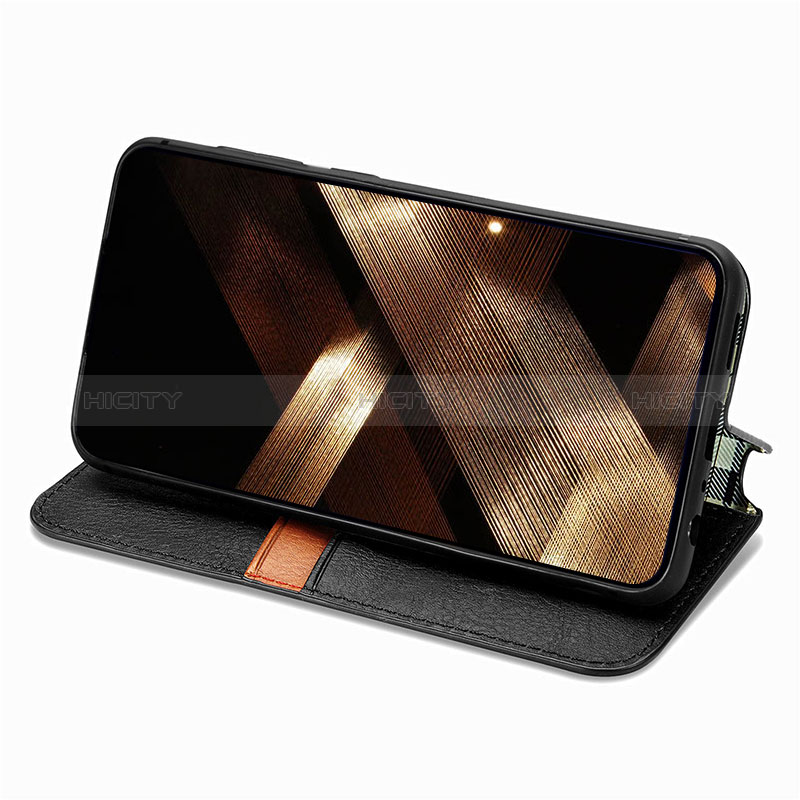 Funda de Cuero Cartera con Soporte Carcasa S01D para Xiaomi Mi 13T 5G