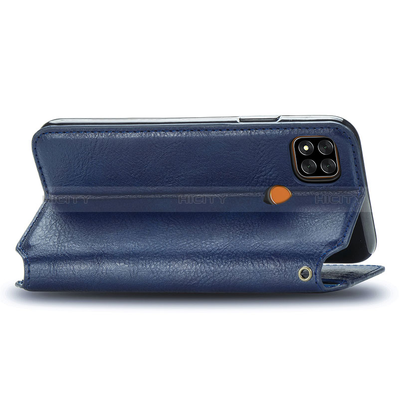 Funda de Cuero Cartera con Soporte Carcasa S01D para Xiaomi POCO C3