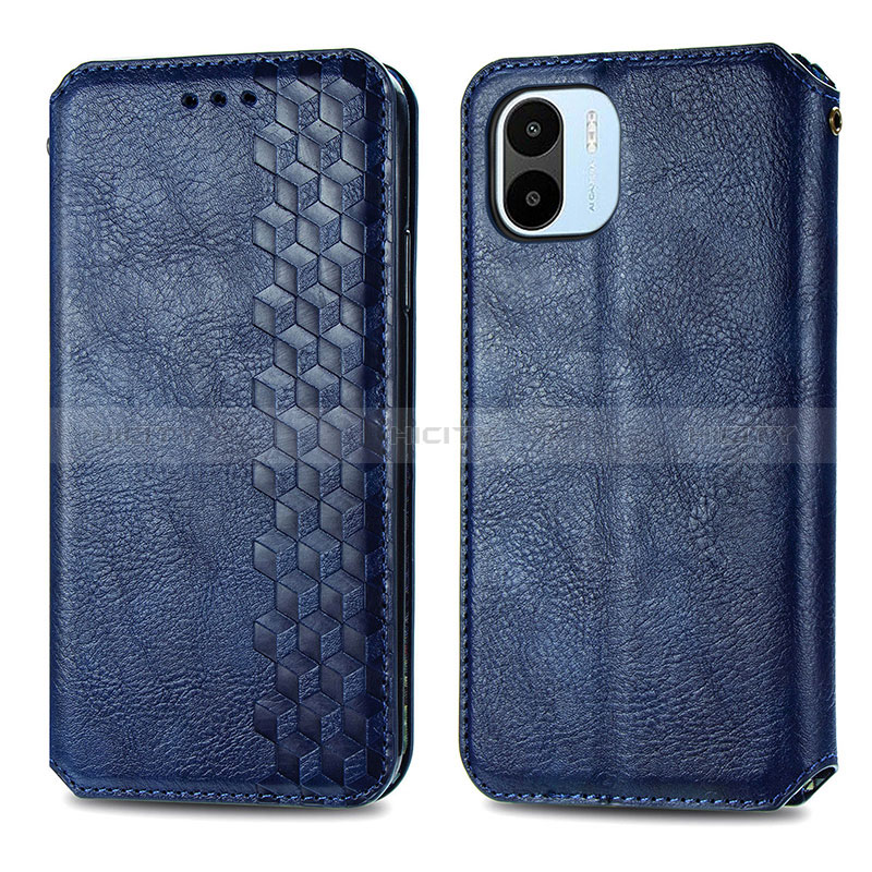 Funda de Cuero Cartera con Soporte Carcasa S01D para Xiaomi Poco C50