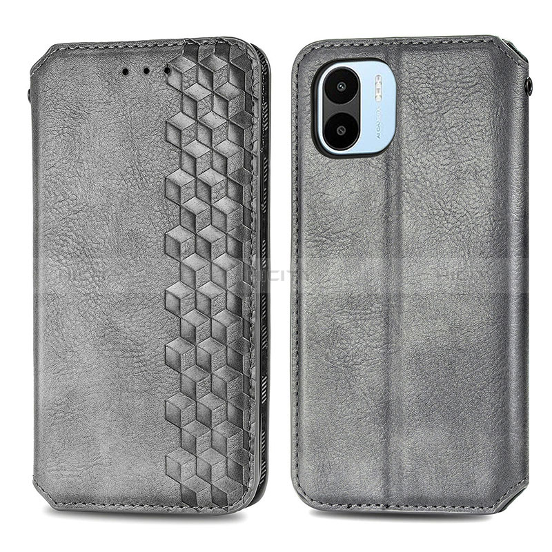 Funda de Cuero Cartera con Soporte Carcasa S01D para Xiaomi Poco C50