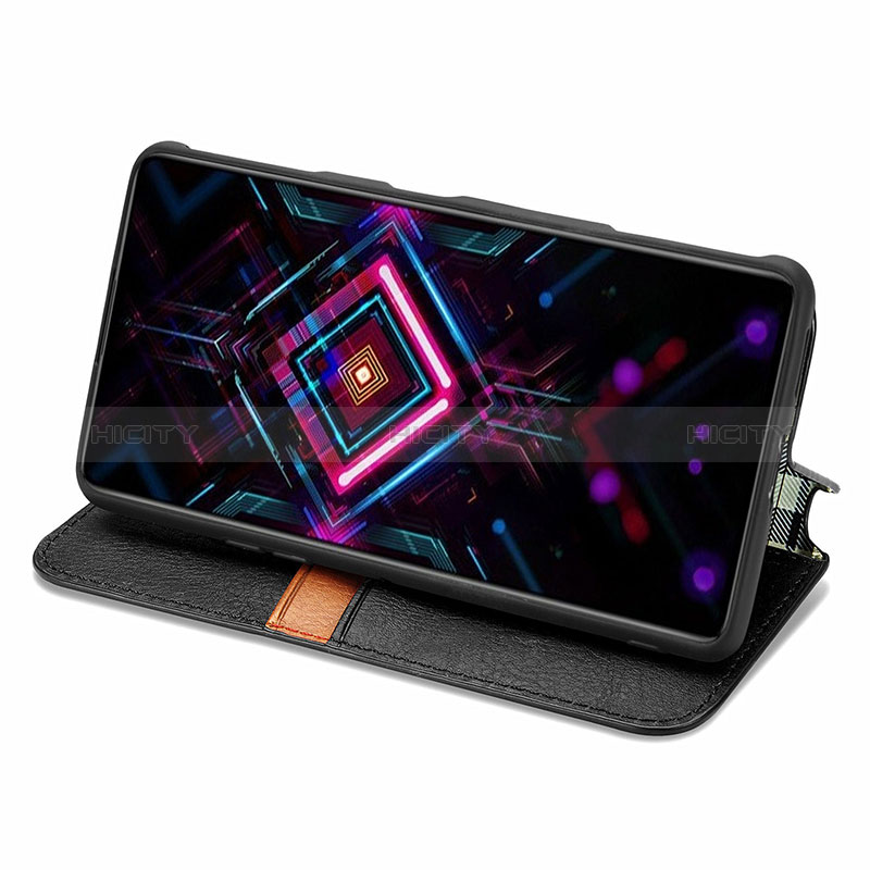 Funda de Cuero Cartera con Soporte Carcasa S01D para Xiaomi Poco F3 GT 5G