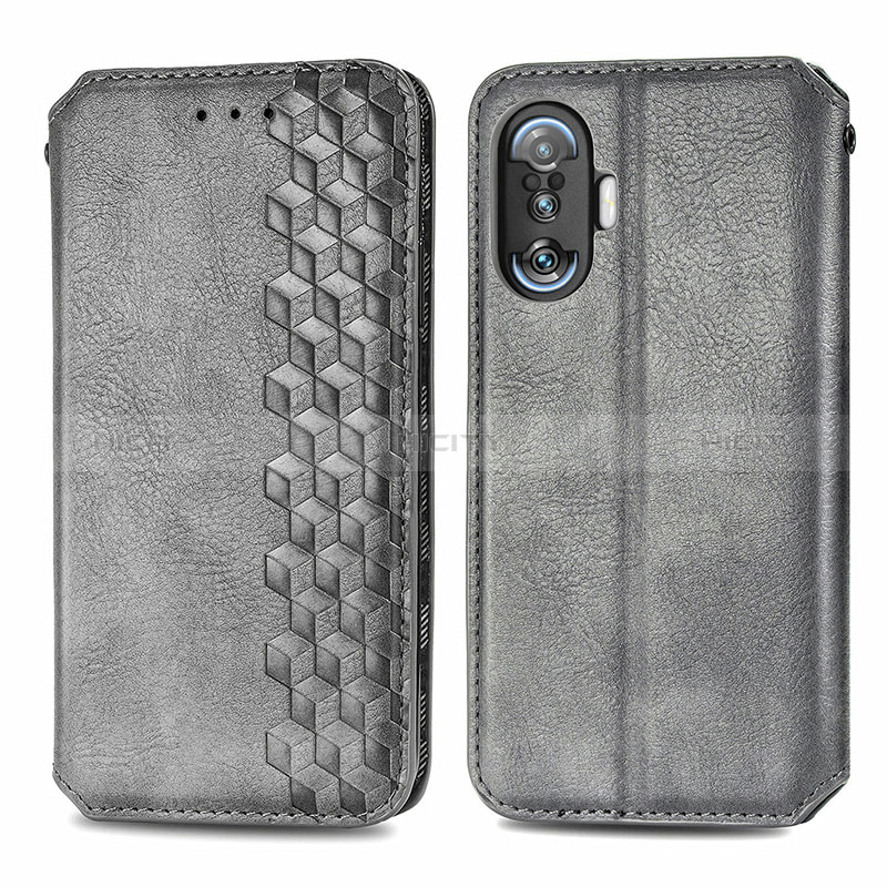 Funda de Cuero Cartera con Soporte Carcasa S01D para Xiaomi Poco F3 GT 5G