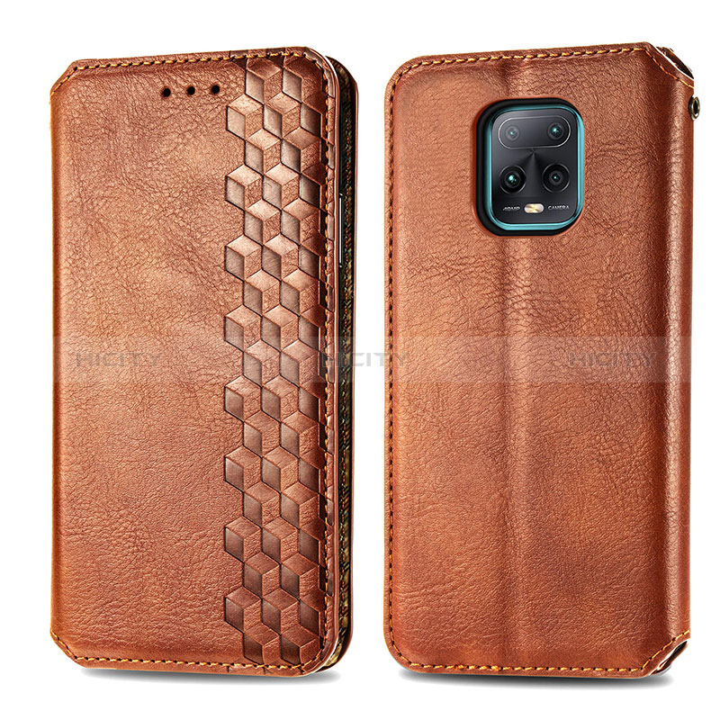 Funda de Cuero Cartera con Soporte Carcasa S01D para Xiaomi Redmi 10X 5G