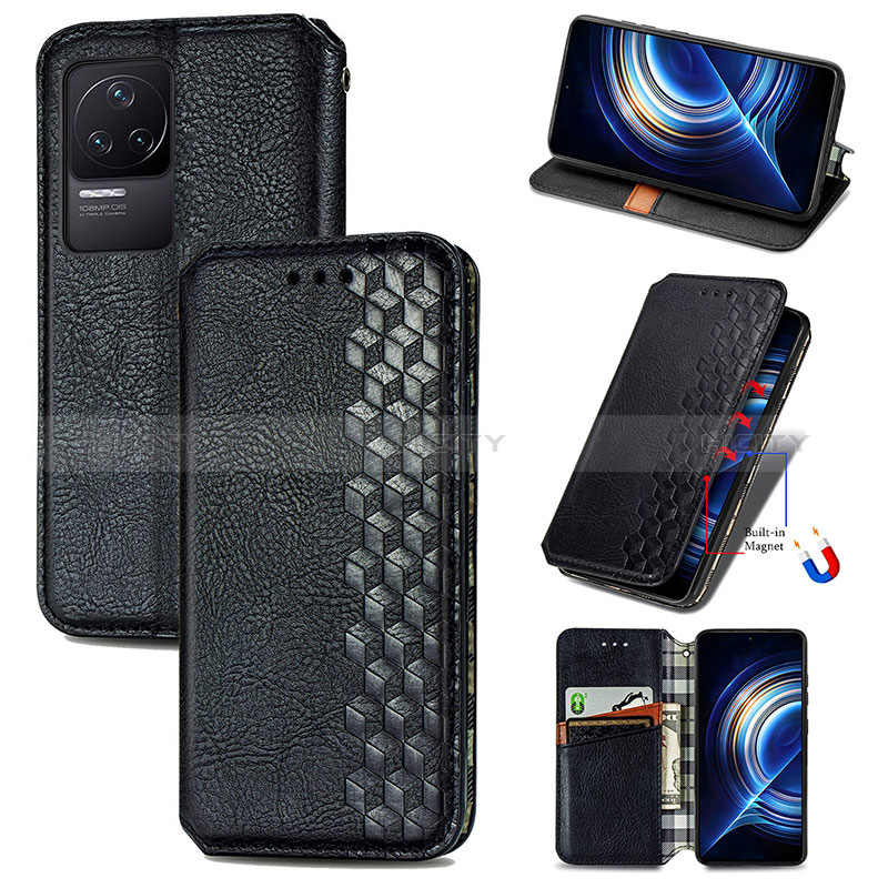 Funda de Cuero Cartera con Soporte Carcasa S01D para Xiaomi Redmi K50 Pro 5G