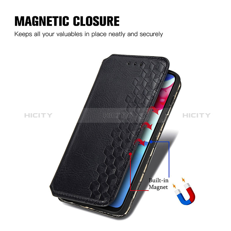 Funda de Cuero Cartera con Soporte Carcasa S01D para Xiaomi Redmi Note 11 4G (2022)