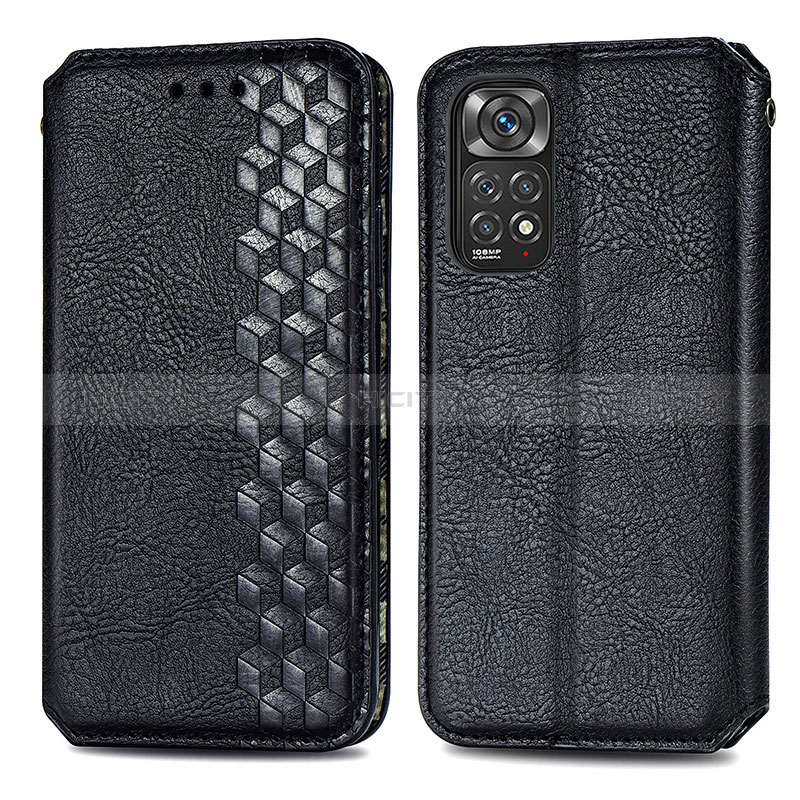 Funda de Cuero Cartera con Soporte Carcasa S01D para Xiaomi Redmi Note 11 Pro 4G