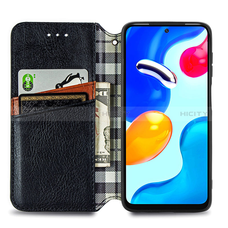 Funda de Cuero Cartera con Soporte Carcasa S01D para Xiaomi Redmi Note 11S 4G